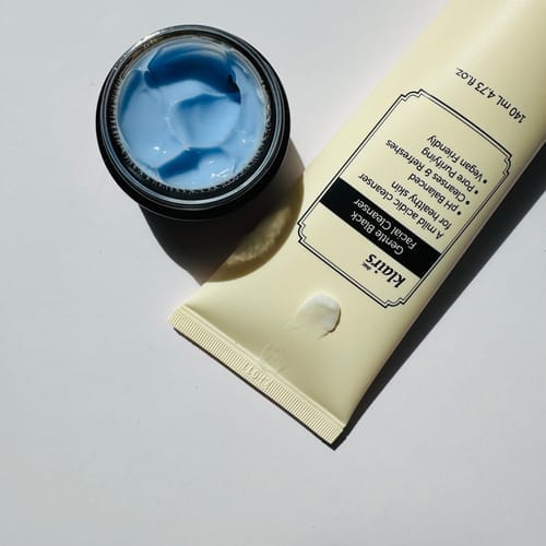 Customer photo review of Gentle Black Facial Cleanser