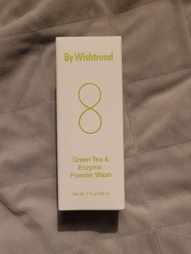 Customer photo review of Green Tea (Matcha) & Enzyme Powder Wash