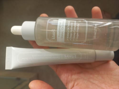 Customer photo review of Fundamental Nourishing Eye Butter