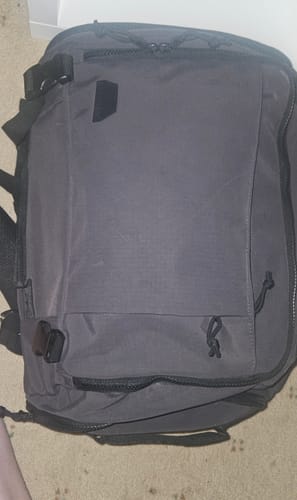 Customer photo review of Blast Quick Access 28L-38L Carry On Travel Backpack