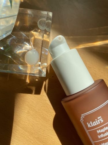 Customer photo review of Maple Energy Infusing Serum
