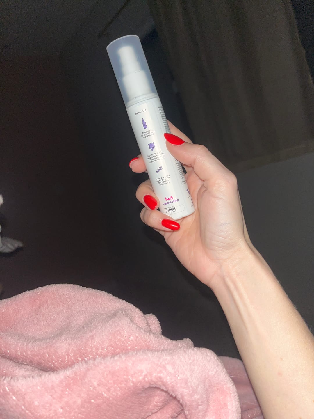 Customer photo review of Sleepspray™ IWS - Spray multifuncional para sono profundo