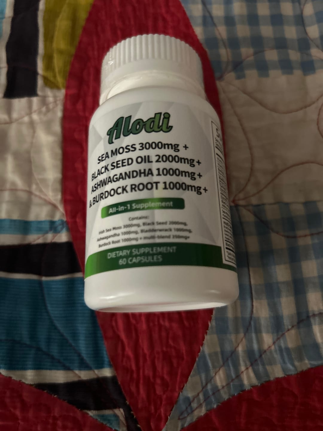 Customer photo review of Super Sea Moss Capsule Blend