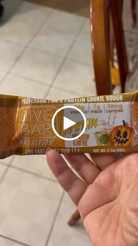 Customer video review of Pumpkin Spiced Latte - 6 Bars