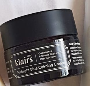 Customer photo review of Midnight Blue Calming Cream