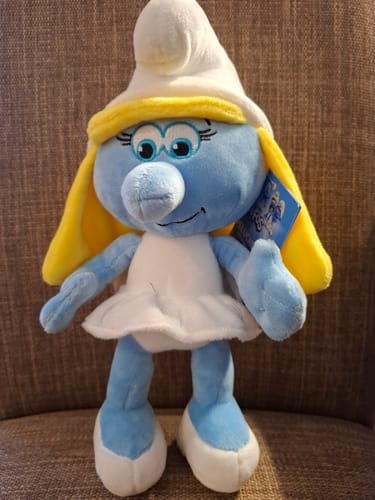 Customer photo review of Peluche Pitufina - Los Pitufos