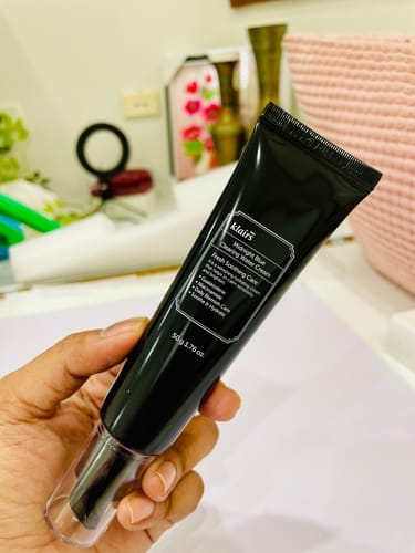 Customer photo review of Midnight Blue Clearing Water Cream