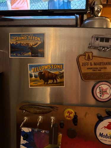 Customer photo review of Grand Teton National Park Postcard Magnet