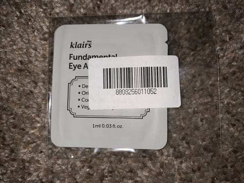 Customer photo review of Fundamental Eye Awakening Gel