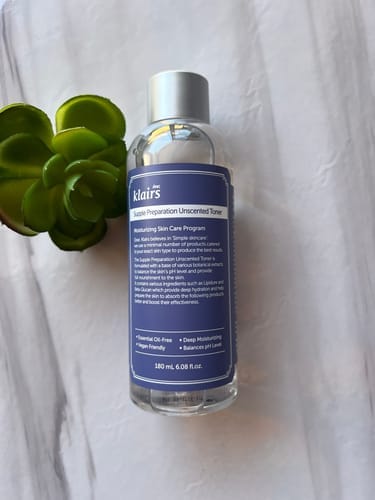 Customer photo review of Supple Preparation Unscented Toner