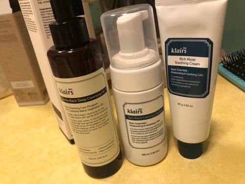 Customer photo review of Rich Moist Soothing Cream