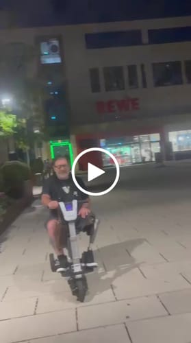 Customer video review of ATTO Portable Mobility Scooter