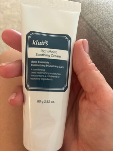 Customer photo review of Rich Moist Soothing Cream