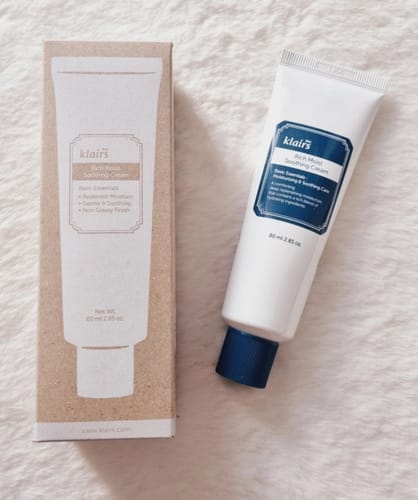 Customer photo review of Rich Moist Soothing Cream