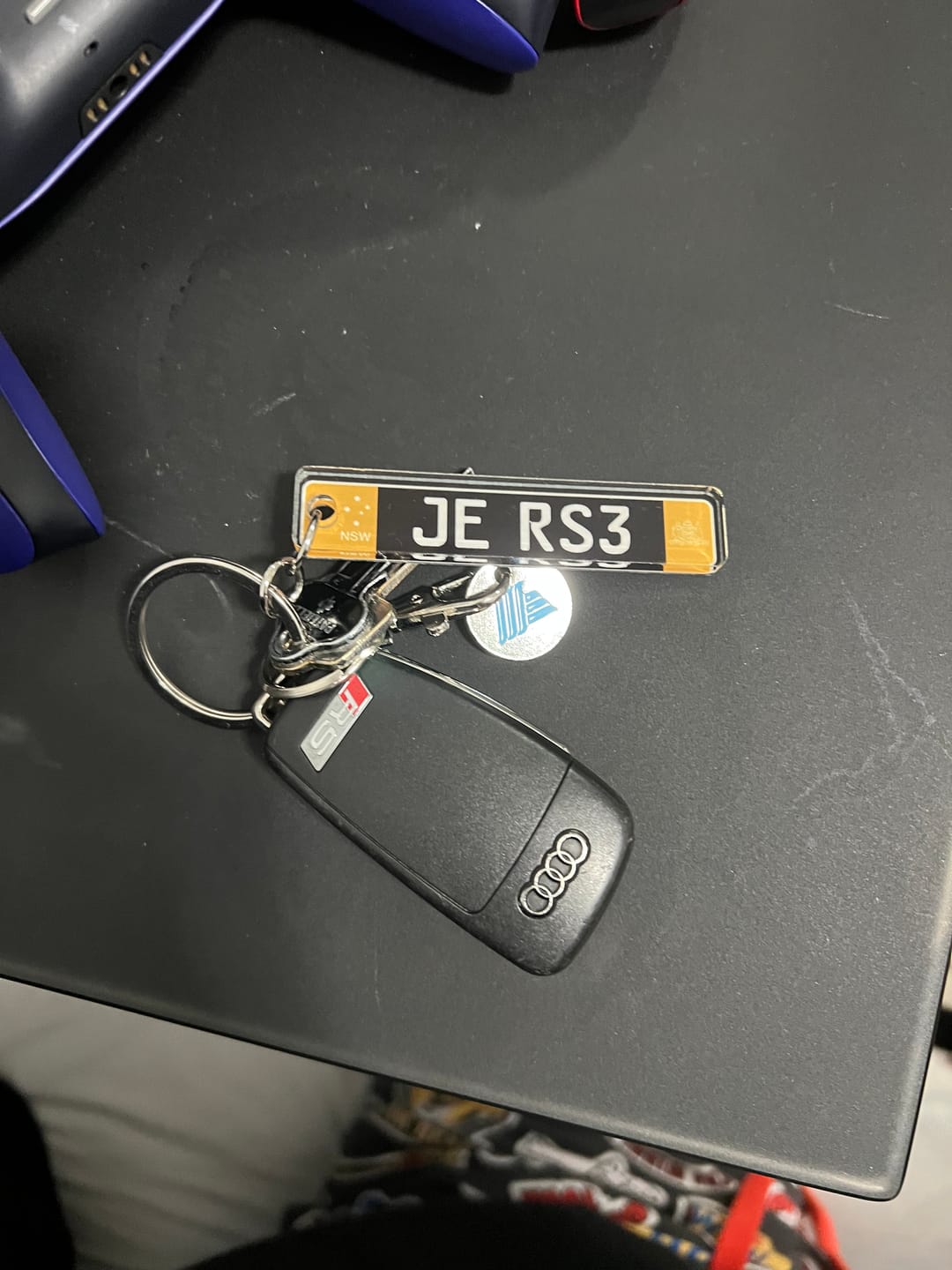 Customer photo review of NSW Euro Licence Plate Custom Keychain 🇪🇺