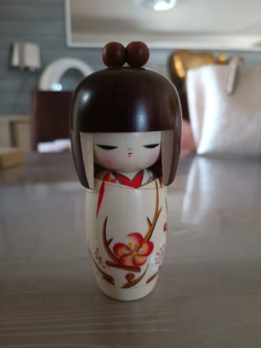Customer photo review of Poupée Kokeshi Traditionnelle