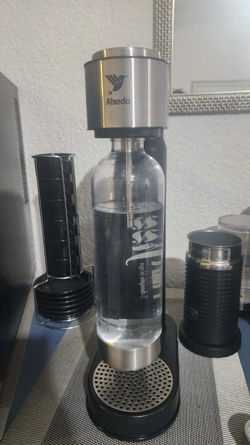 Customer photo review of ALXfizz - Gasificador De Agua