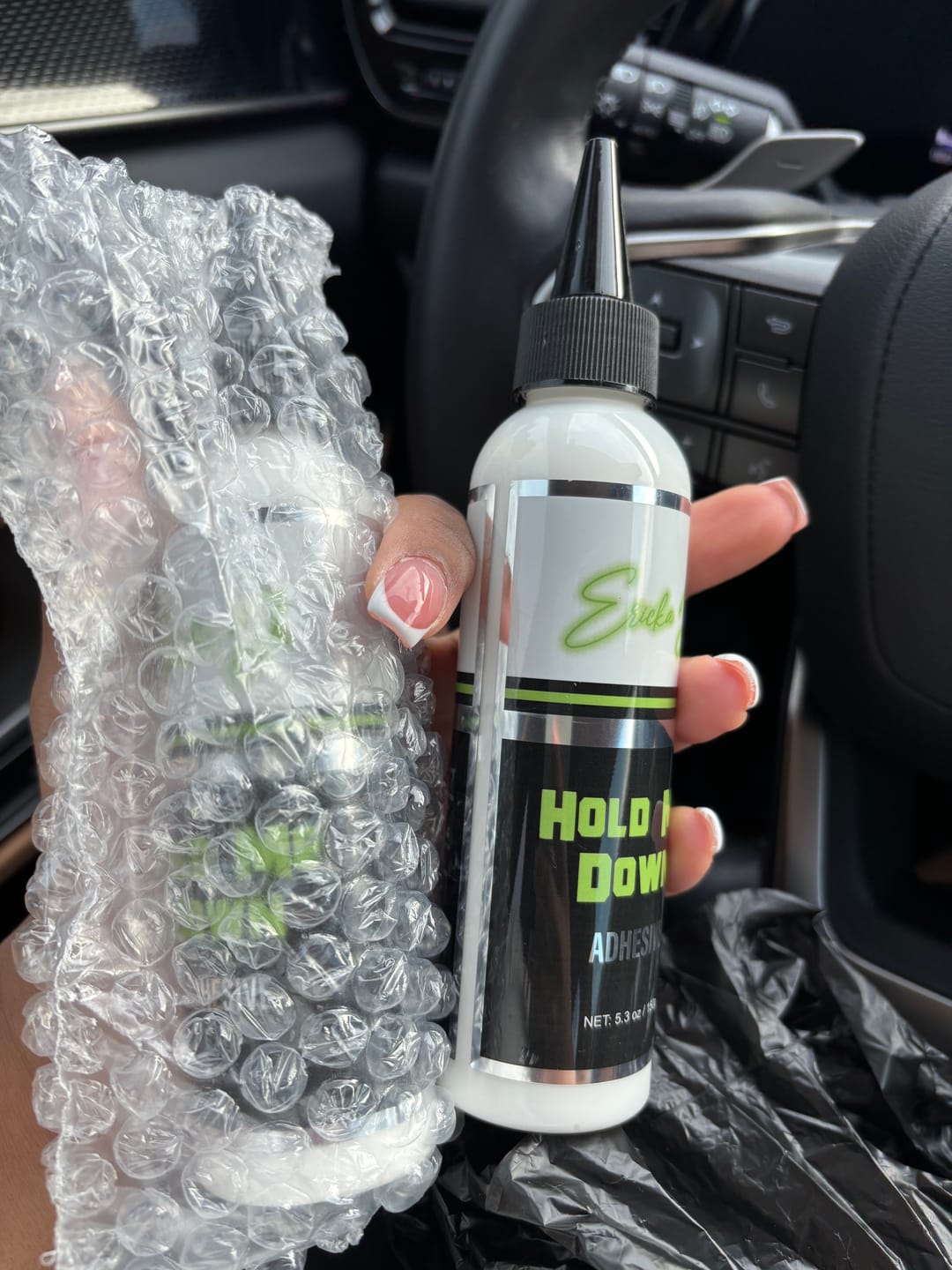Customer photo review of Hold Me Down™ Adhesive (Ain’t No Other™)