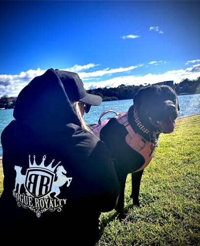 Customer photo review of Rogue Royalty Hoodies