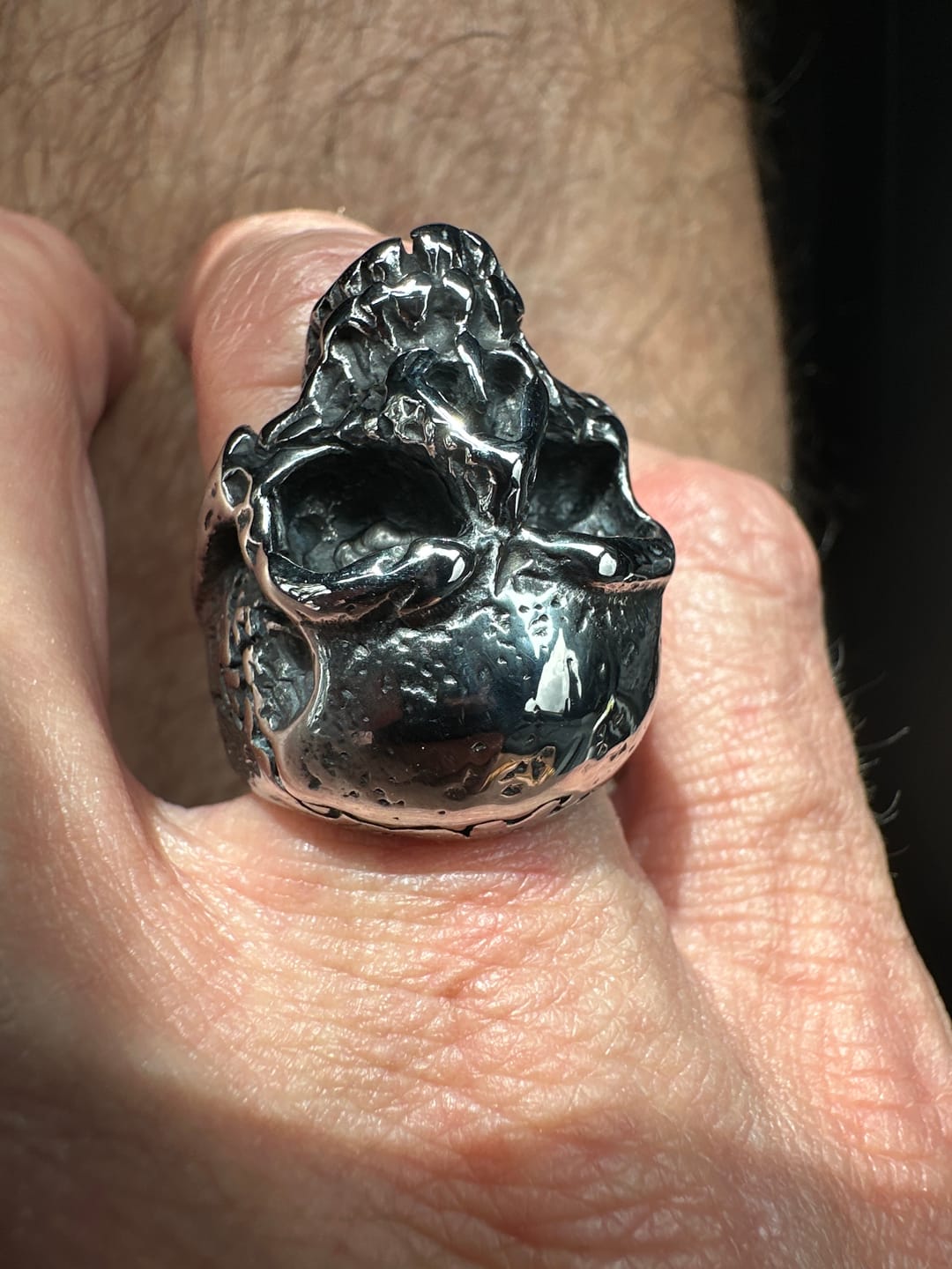 Customer photo review of ANCIENT SKULL.