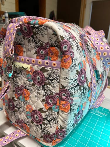 Customer photo review of Cartoon Halloween Eyeballs Fabric