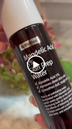 Customer photo review of Mandelic Acid Gentle Exfoliating Toner