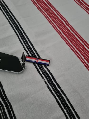 Customer photo review of Kennzeichen Schlüsselanhänger Mini Nummernschild Metall