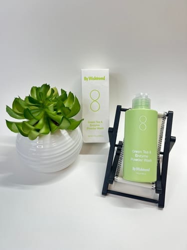 Customer photo review of Green Tea (Matcha) & Enzyme Powder Wash