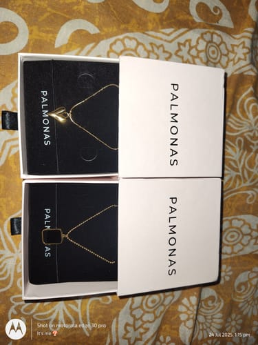 Customer photo review of Black Onyx Necklace