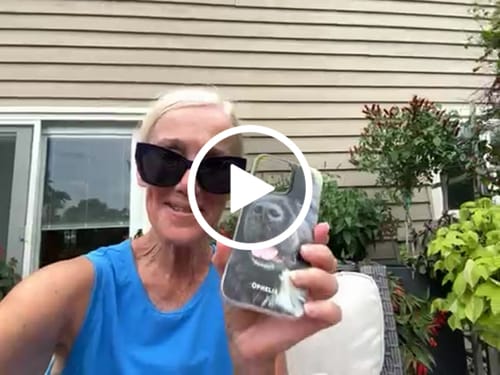 Customer video review of Your photo - Personalized Phone Case