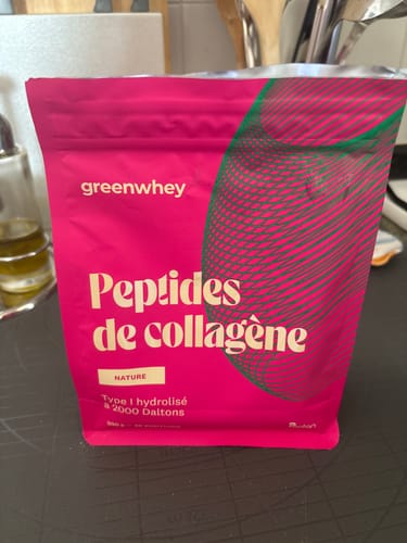 Customer photo review of Peptides de Collagène PEPTAN®