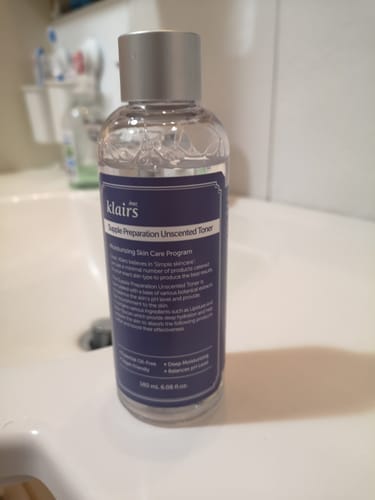 Customer photo review of Supple Preparation Unscented Toner