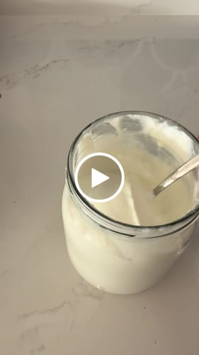 Customer video review of Traditional Greek Strained Cow Yogurt 6% – Naturally Creamy, High-Protein (500g)
