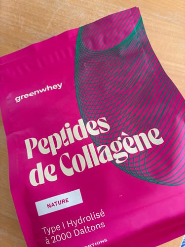 Customer photo review of Peptides de Collagène PEPTAN®