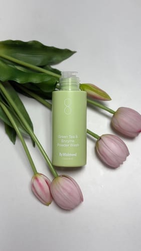 Customer photo review of Green Tea (Matcha) & Enzyme Powder Wash