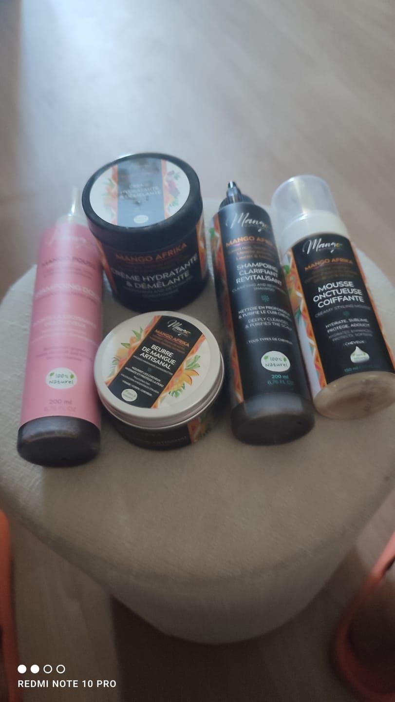 Customer photo review of Shampoing Doux POUSS