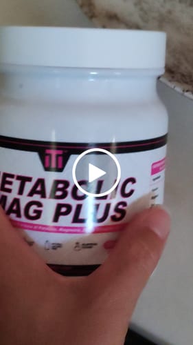 Customer video review of Metabolic Mag PLUS 300gr polvere - Nuovo!