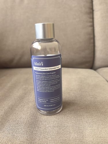 Customer photo review of Supple Preparation Unscented Toner