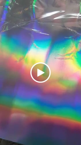 Customer video review of HOLOGRAFICO CD COR PRATA