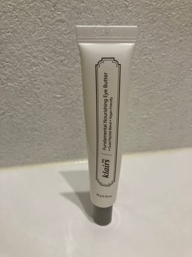 Customer photo review of Fundamental Nourishing Eye Butter