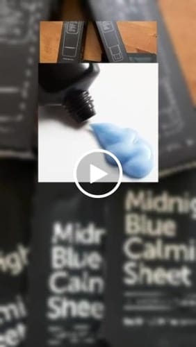 Customer photo review of Midnight Blue Clearing Water Cream