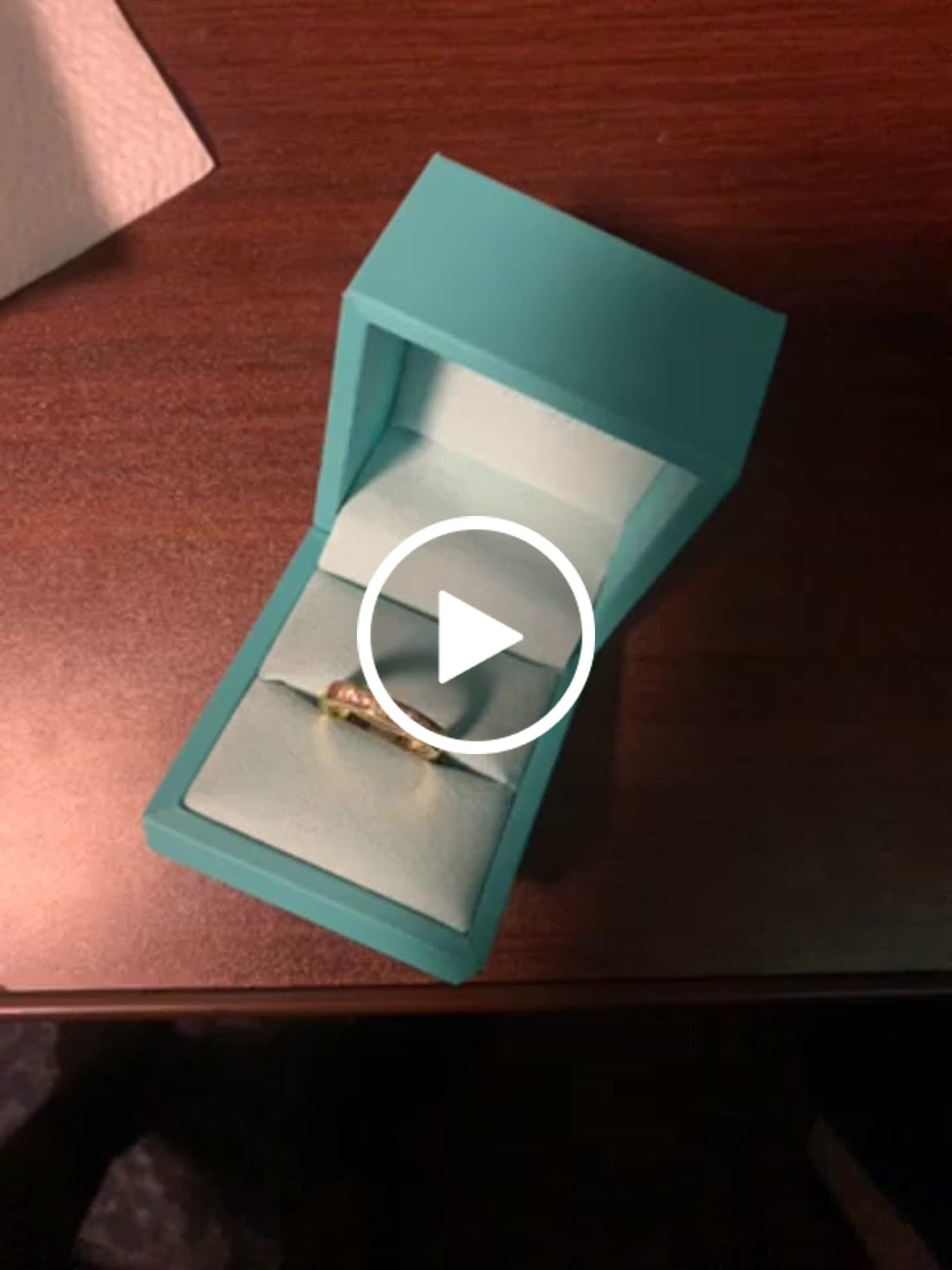 Customer video review of Channel Set Moissanite Half Eternity Wedding Band Ring In Sterling Silver