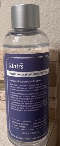Customer photo review of Supple Preparation Unscented Toner