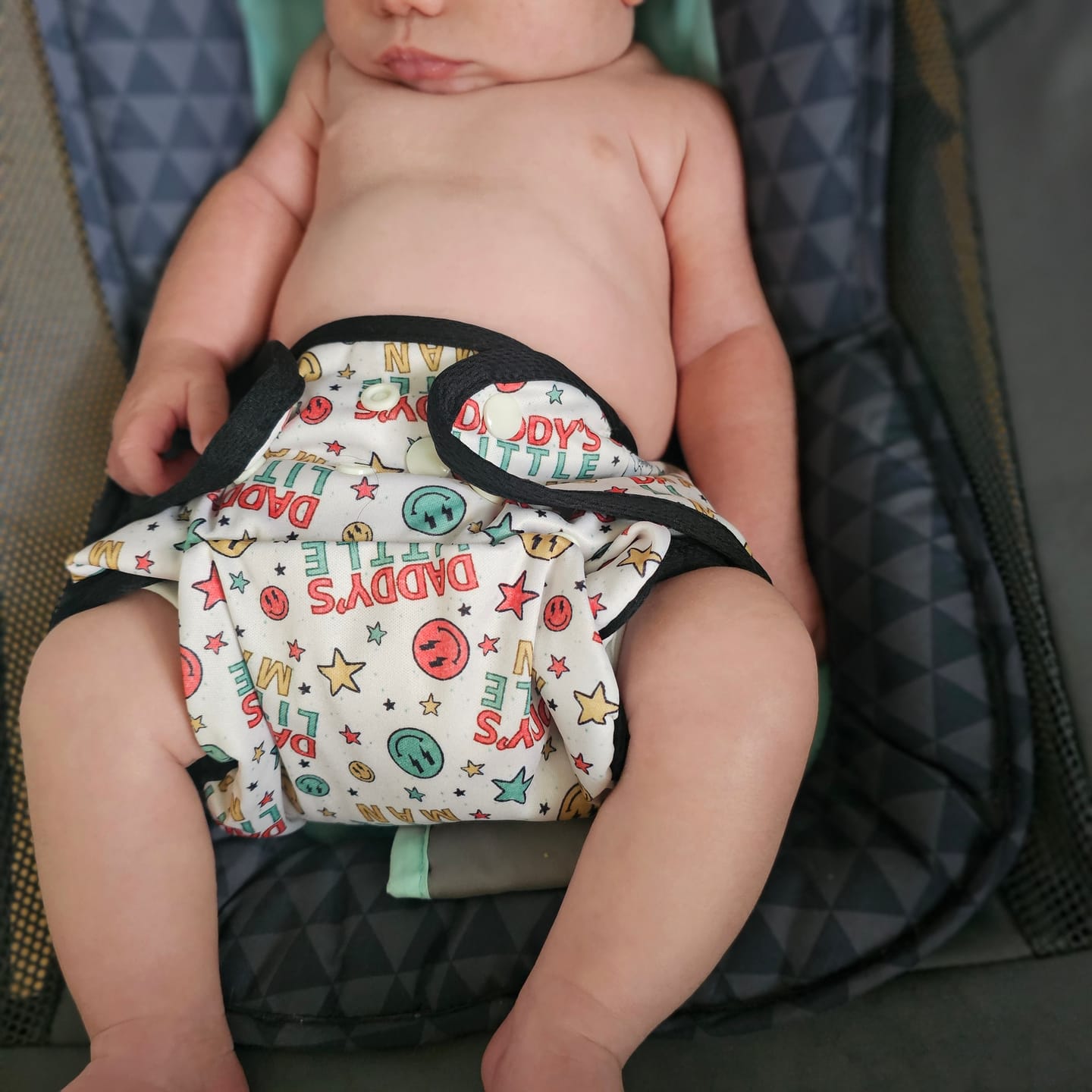 Customer photo review of One Size Cover Cloth Diaper