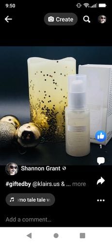 Customer photo review of Fundamental Eye Awakening Gel