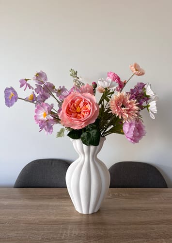 Customer photo review of Pastel Flowers