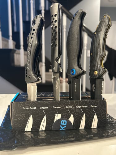 Customer photo review of Mystery Knives Box™