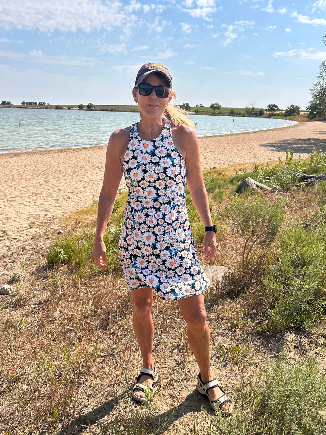 Customer photo review of All-Day Active Dress - Daisy Dreams