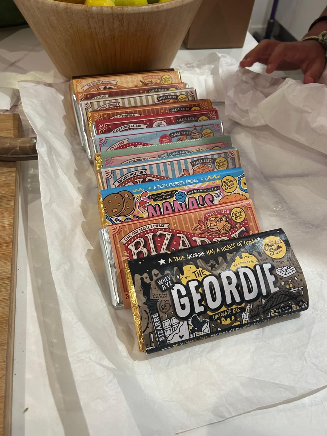 Customer photo review of Nana’s Biscuit Tin Bar 145g