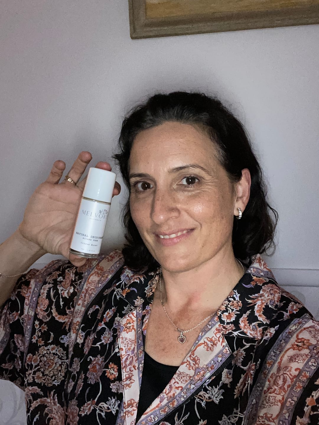 Customer photo review of Natural Deodorant Bicarb Free Citrus Burst
